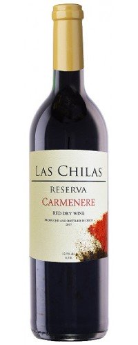 Las Chilas Reserva Carmenere red dry wine 