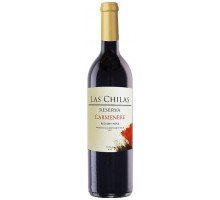 Вино красное сухое Las Chilas Reserva Carmenere 0,75л