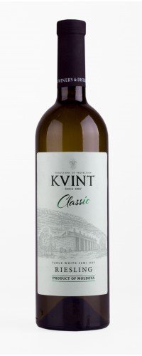 Вино Kvint Рислинг белое сухое 0.75 л 12.5% (4840709001160)