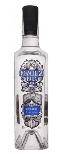 Водка Козацька Рада Особая 40% 1л (4820080724087)