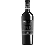 Вино Kosher Агада красное полусухое 0.75 л 9-14% (4820024227810)