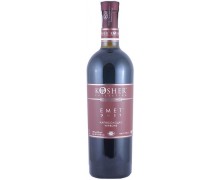 Вино Kosher Эмет красное полусладкое 0.75л 9-13% (4820024228268)