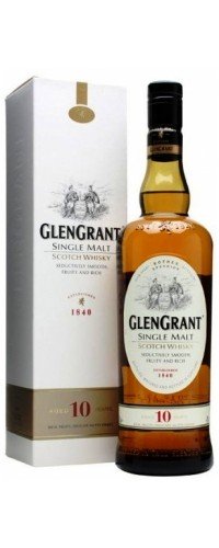 Виски Glen Grant 10 лет выдержки 1 л 40% (8000432620786)