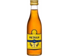 Бренди Метакса Metaxa 5* 38% 0.05 л (5202795120184)