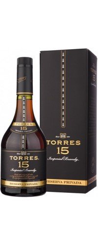 Бренди Torres (Торрес) 15 лет 0,7л в коробке