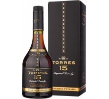 Бренди Torres 15 лет 0,7л в коробке 40%