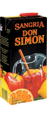 Вино Don Simon Sangria красное сладкое 1л тетрабрик (8410261151106)