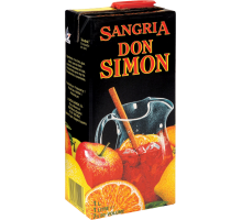 Вино Don Simon Sangria красное сладкое 1л тетрабрик (8410261151106)