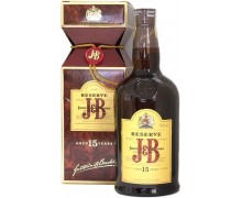 Віскі J & B Reserve в подарунковій коробці 0.7л (5010103803403)