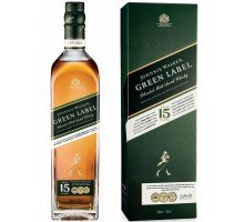 Виски Johnnie Walker Green label 15 лет выдержки 0.7 л 43% (5000267134710)