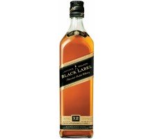 Виски Johnnie Walker Black label 12 лет выдержки 0.5 л 40% (5000267024400)