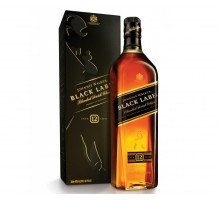 Виски Johnnie Walker Black label 12 лет выдержки 1 л 40% в подарочной упаковке (5000267023625)