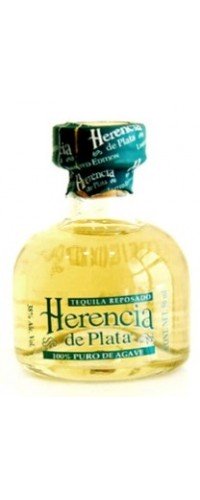 Текила Herencia De Plata 100% Agava Reposado 38% 0.05л (7501054895596)