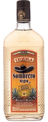 Текила Sombrero Negro Gold (Сомбреро Негро) 0.375 л 38% (7501054835097)