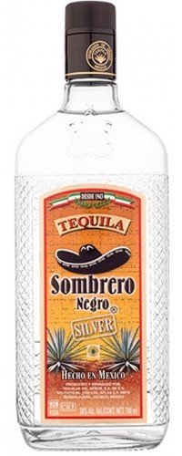 Текила Sombrero Negro Silver (Сомбреро Негро) 1 л 38% (7501054832201)