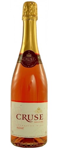 Вино игристое Круз розовое брют 0,75л