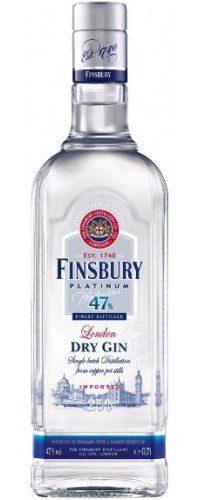 Джин Finsbury Platinum (Финсбери Платинум) 47% 0,7л (4062400311700)