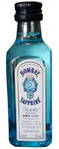 Джин Bombay Sapphire (Бомбей Сапфир) 0.05л (5010677710206)