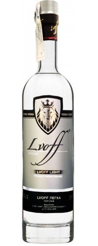 Горілка Lvoff Лайт 0.5 л 38% (4820062531900)