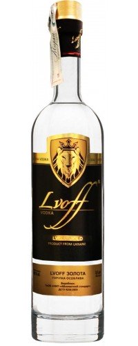Водка Lvoff Золотая 0.5 л 40% (4820062531887)