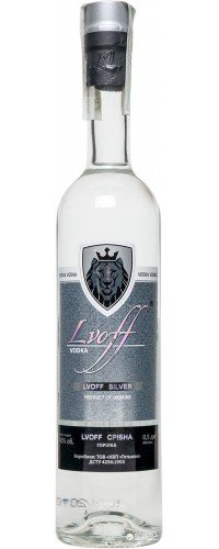 Lvoff Silver Vodka 0.5L (4820190100160)