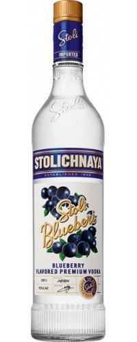 Водка Stolichnaya Blueberi (Столичная) 0.7 л (4750021000461)