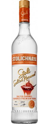 Водка Stolichnaya Salted Karamel (Столичная Карамель) 0.7 л (4750021005091)