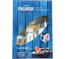 Водка Финляндия Грейпфрут 0.5 л 37.5% + Швепс (5099873713655)