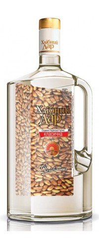 Водка Хлібний Дар Класична 40% 1.75л (4820080722335)