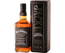 Виски Jack Daniel's 1 л в металлической коробке (5099873245361)