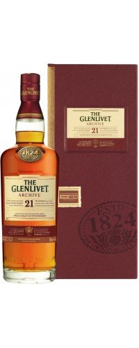 Виски Glenlivet 21 год 0.7 л (5000299226216)