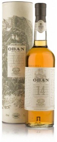 Виски Oban 14 лет выдержки 0.7 л 43% (5000281005447)