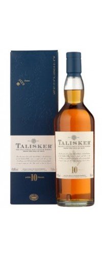 Виски Talisker (Талискер) 10 лет выдержки 45,8% 0.7л (5000281005416)