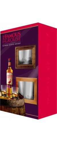 Виски Famous Grouse (Фэймос Граус) 0.7 л + 2 бокала (5201005080683)