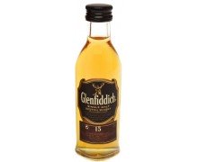 Виски Glenfiddich 15 лет выдержки 0.05 л 40% (5010327326115)