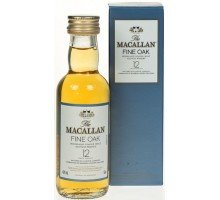 Виски Macallan Fine Oak 12 лет 0.05 л 40% (5010314049102)
