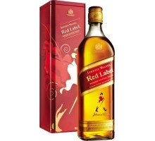 Виски Johnnie Walker Red label выдержка 4 года 0.7 л 40% в металлической упаковке (5000267177236)