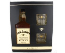 Jack Daniel's Honey Whiskey 0.7L + glasses (5099873204856)