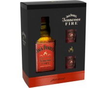 Jack Daniel's Fire Whiskey 0.7L + 2 glasses (5099873211984)