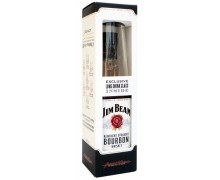Jim Beam Bourbon Whisky 0.7L + wineglass (5060045585998)