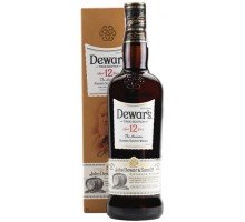 Виски Дьюарс 12 летний в подарочной коробке 40% 0,7л
