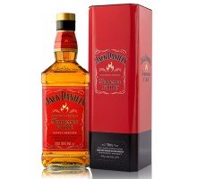 Виски-Ликер Jack Daniel's Tennessee Fire в мет. коробке 35% 0.7 л (5099873010686)