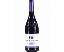 Baron D'Arignac Merlot red semi-sweet wine 0.75L (3263280115926)