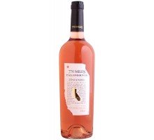 Вино 770 Miles Zinfandel Rose розовое полусухое 0.75 л 10.5% (3263280102414) 