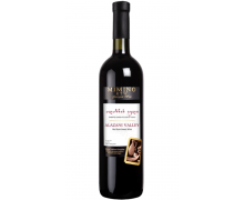 Вино красное полусладкое Mimino Алазанская Долина 0.75л (4860013081467)