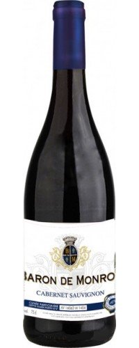 Вино Baron de Monroe Каберне Совиньон красное сухое 0,75л