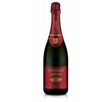 Вино игристое "Шато Жардин" красное полусладкое 0,75л