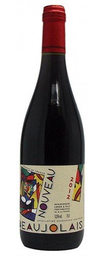 Вино Jean Loron Beaujolais Nouveau (Жан Лорон Божоле Нуво) красное сухое 0,75л