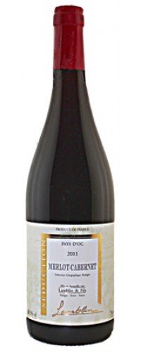 Вино Lamblin & Fils Merlot-Cabernet красное сухое 0,75л