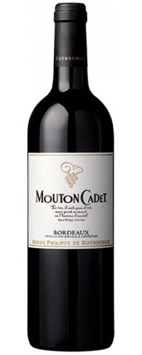 Вино Mouton Cadet Bordeaux Rouge (Мутон Каде Бордо Руж) красное сухое 0,75л